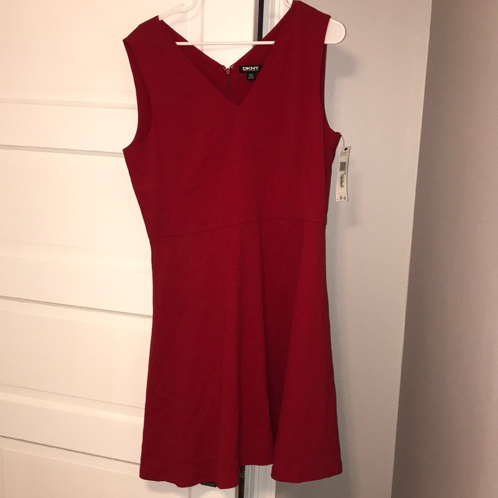 DKNY Scarlett red dress